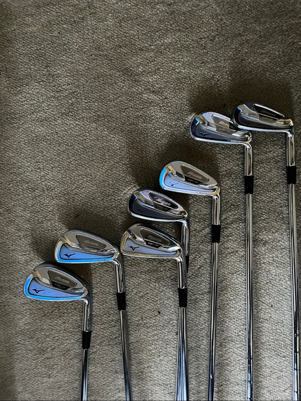Mizuno MP-59 Cavity Back Irons - Chrome Silver